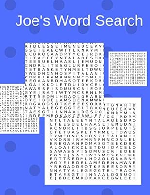 Joe's Word Search