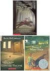 The Kate Dicamillo Collection of Three Paperback Books Includes Because of Winn-Dixie, the Tiger Rising, & the Miraculous Journey of Edward Tulane