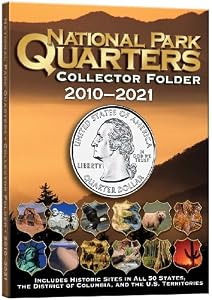 National Park Coin Single Mint Folder 2010-2021 by Whitman Publishing