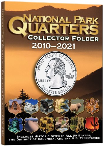 National Park Coin Single Mint Folder 2010-2021 by Whitman Publishing