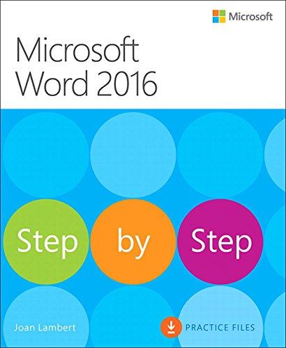 Microsoft Word 2016 Step By Step by Joan Lambert