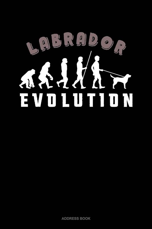 Labrador Evolution: Address Book by Jeryx Publishing
