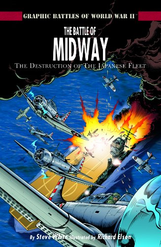 The Battle of Midway: The Destruction of the Japanese Fleet (Graphic Battles of World War II) by Dan Abnett