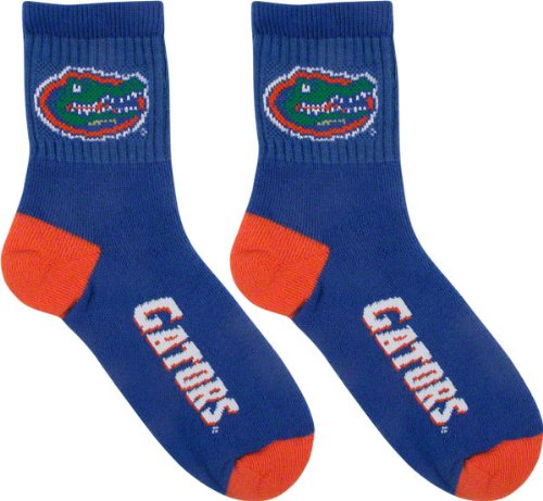 Florida Gators Team Color Quarter Socks