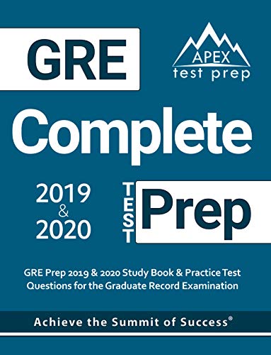 Algopix Similar Product 8 - GRE Complete Test Prep GRE Prep 2019 