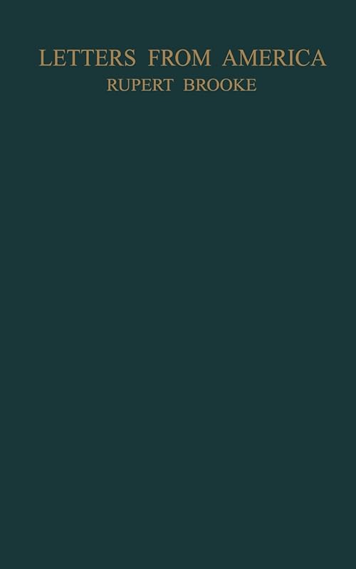 Letters from America by Rupert Brooke