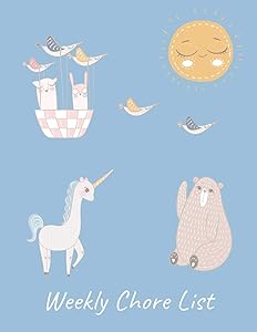 Weekly Chore List: Kids Responsibility Tracker by Kaitlyn Walters Parenting Printing