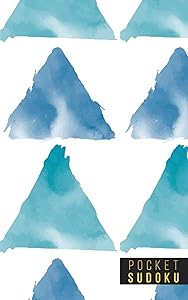 Pocket Sudoku: 158 Sudoku Puzzles | Pocket Sudoku Puzzle Books | Large Print Sudoku Puzzle Books For Adults | Sudoku For Seniors | Sudoku Puzzle Books Easy | Fun Gift | Watercolor