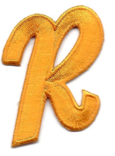 LETTERS -Golden Yellow Script 2