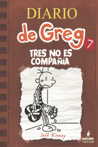Tres No Es Compania (The Third Wheel) (Turtleback School & Library Binding Edition) (Diario de Greg) (Spanish Edition)