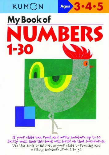 My Book Of Numbers 1-30 (Kumon Workbooks) by Kumon