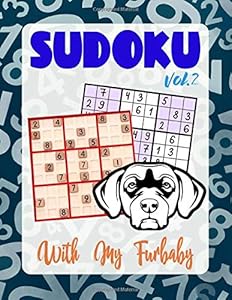 Sudoku With My Furbaby Vol.2: 200 Puzzles with 5 Difficulty Levels Puzzle Book For Chesapeake Bay Retriever Dog Owners and Puppy Lovers
