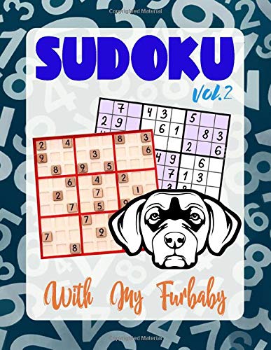 Sudoku With My Furbaby Vol.2: 200 Puzzles with 5 Difficulty Levels Puzzle Book For Chesapeake Bay Retriever Dog Owners and Puppy Lovers by Pretty Puppy