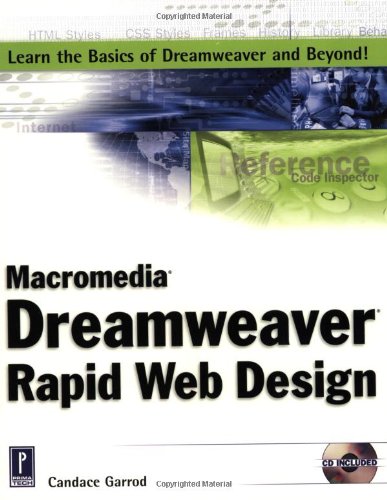 Macromedia Dreamweaver Rapid Web Design by Candace Garrod