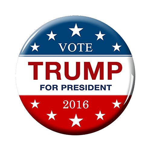 2016 Donald Trump for President campaign rally buttons 2.25