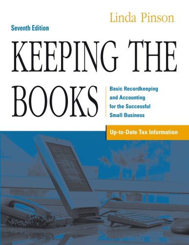 Keeping the books by Linda Pinson