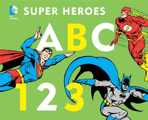 DC Super Heroes ABC 123 by David Bar Katz