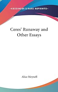 Ceres' Runaway and Other Essays