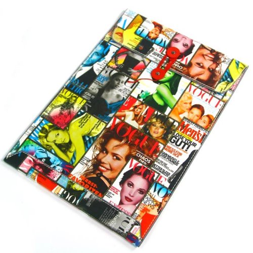 【全4柄】Macbook air 11.6用封筒レザーポーチ　ケース　インナーケース　ヨーロッパ風　雑誌表紙仕様　イエロー　PU Leather case for Macbook air 11.6 (1599-4)