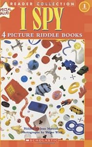 I Spy: 4 Picture Riddle Books (School Reader Collection Lvl 1: (Scholastic Reader Collection)