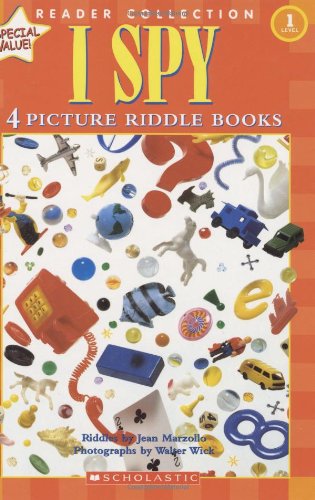 I Spy: 4 Picture Riddle Books (School Reader Collection Lvl 1: (Scholastic Reader Collection) by Jean Marzollo