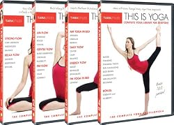 Tara Stiles This is Yoga : 4 DVD Set : Complete Yoga Encyclopedia: Daily Yoga + Beginners Yoga + AM/PM Yoga + Complete Yoga Library for Everyone