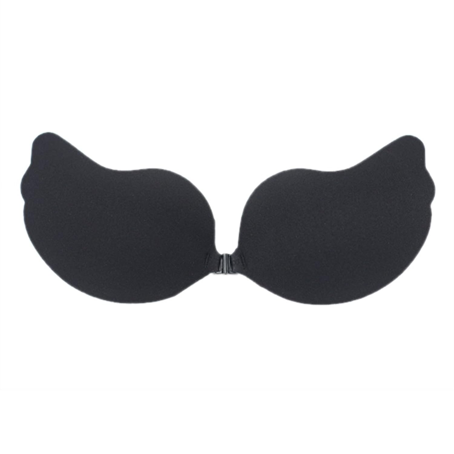 

ROPALIA Womens Strapless Self Adhesive Push Up Bust Solid Silicone Invisible Bra