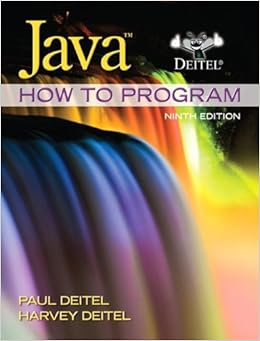 Java: How to Program, 9th Edition (Deitel): Paul Deitel, Harvey Deitel ...