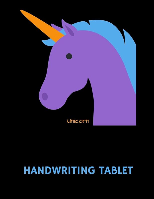 Unicorn Handwriting Tablet by 1570 Publishing