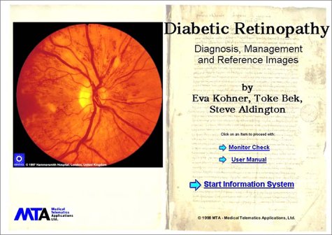 Diabetic Retinopathy: Diagnosis, Management and Reference Images, CD ROM by E. Kohner
