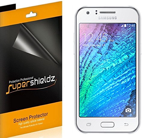 [6-Pack] SUPERSHIELDZ- Anti-Bubble High Definition Clear Screen Protector For Samsung Galaxy J1 (Verizon) + Lifetime Replacements Warranty - Retail Packaging ...