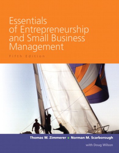 Essentials of Entrepreneurship and Small Business Management Value Package (Includes Business Feasibility Analysis Pro) by Thomas W. Zimmerer