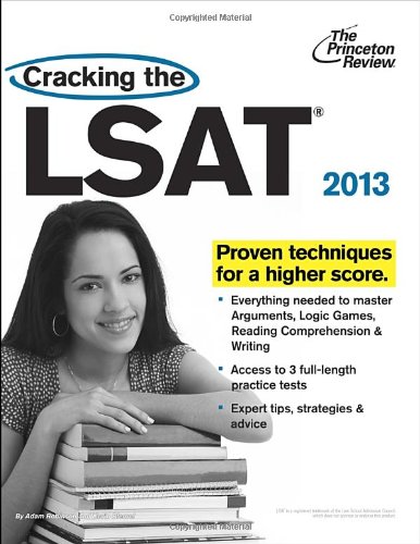 Cracking the LSAT, 2013 Edition by Princeton Review