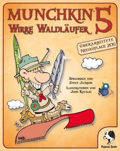 Pegasus Spiele 17215G – Munchkin 5: Wirre Waldläufer