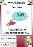 Fordern "Außerirdische Zahlenrätsel" Differenzierung: CD - Version - Birgit Ammesdörfer