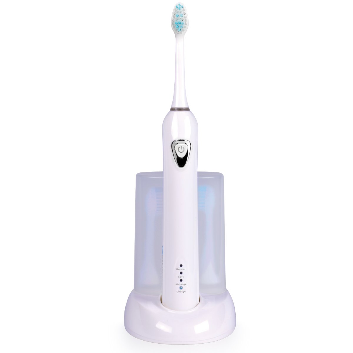 

Crystal Care Plus Professional Sonic Toothbrush with UV Sanitizer - White