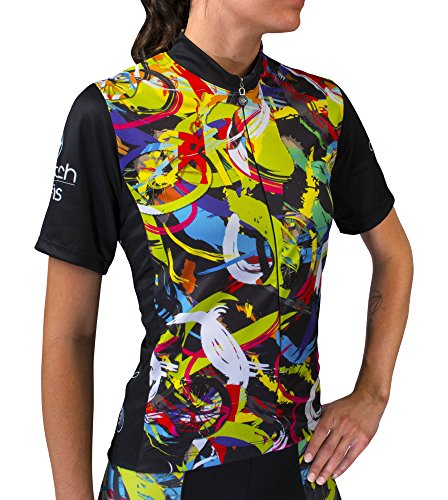 Algopix Similar Product 17 - ATD Womens HideARider Cycling Jersey