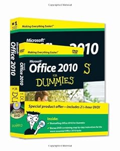 Office 2010 For Dummies, Book + DVD Bundle