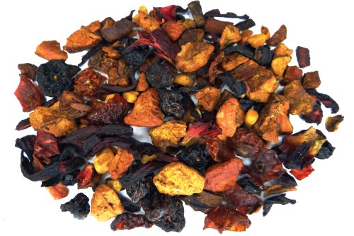 Apple Strudel Hibiscus Fruit Tea / Loose Tisane (6 Ounces / 60+ Cups)