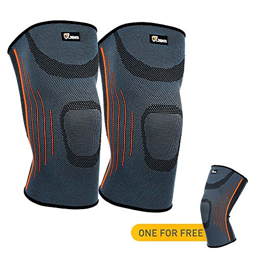 Algopix Similar Product 11 - JBM 3 Pieces Knee Braces Support