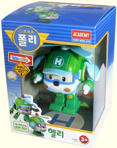 

ROBOCAR POLI Poli + Helly + Amber + Roy (Transformable Robot Toys)