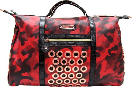 Algopix Similar Product 1 - Nicole Lee Teagan Camouflage Print Tote