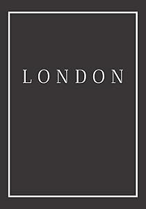 London: A decorative book for coffee tables, end tables, bookshelves and interior design styling | Stack city books to add decor to any room. ... or as a gift for interior design savvy people by CONTEMPORARY INTERIOR DESIGN
