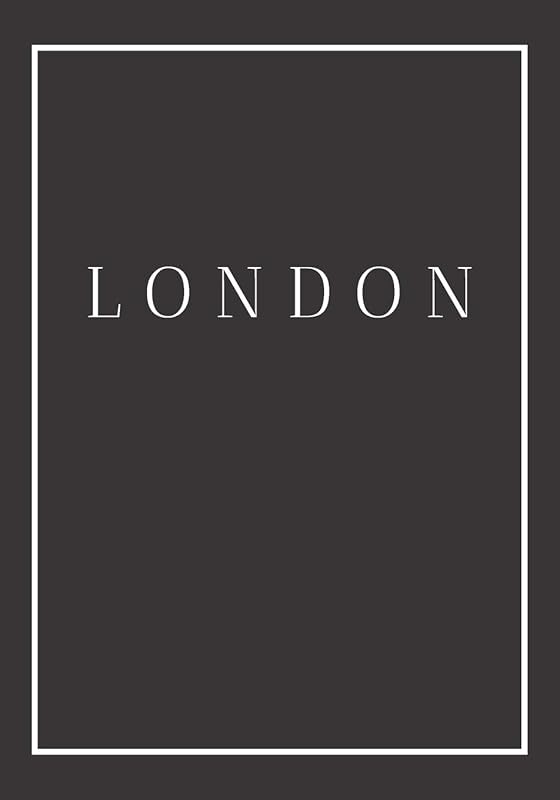 London: A decorative book for coffee tables, end tables, bookshelves and interior design styling | Stack city books to add decor to any room. ... or as a gift for interior design savvy people by CONTEMPORARY INTERIOR DESIGN