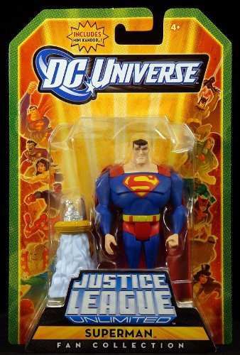 

DC Universe Justice League Unlimited Fan Collection Action Figure Superman Includes Mini Kandor