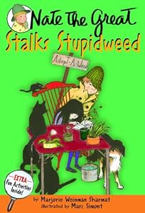 Nate The Great Stalks Stupidweed (Turtleback School & Library Binding Edition) (Nate the Great Detective Stories (Prebound))