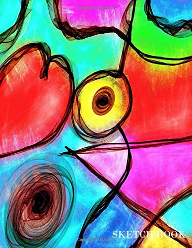 Sketch Book: Sketch Book For Artists: Drawing, Writing, Sketches, Doodling: Sketch Pad (Abstract Ink Cover) by Lartiste Studio