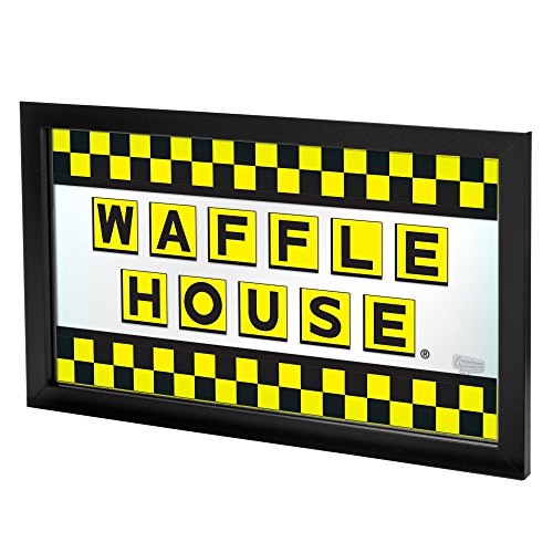Algopix Similar Product 17 - Waffle House Checkered Framed Logo