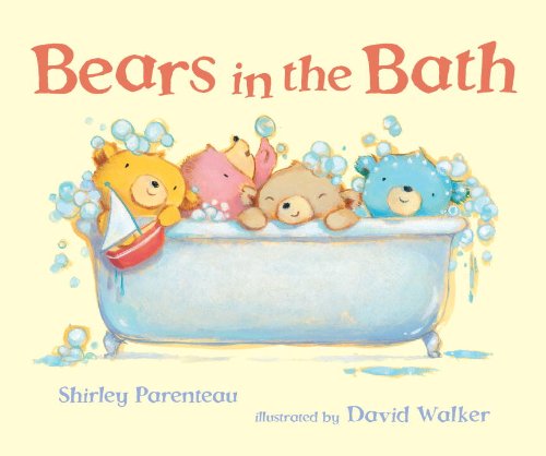 Bears in the Bath by Shirley Parenteau
