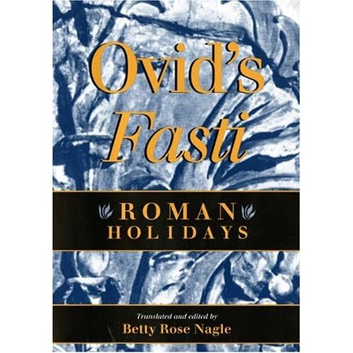 Ovid's Fasti: Roman Holidays